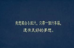 旅行伤感的句子独自 旅行伤感的句子